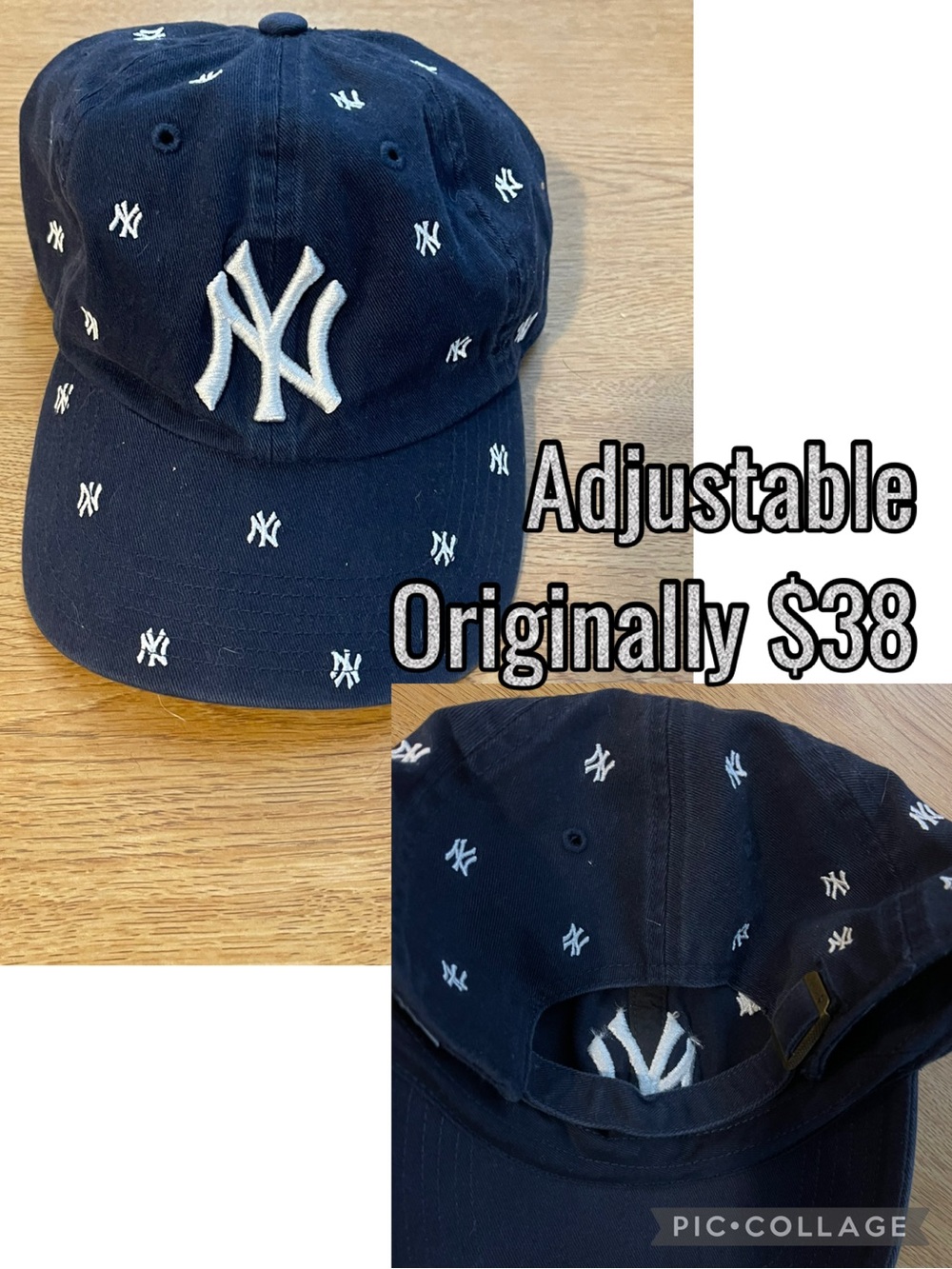 '47 New York Yankees Mini Logo Adjustable Hat